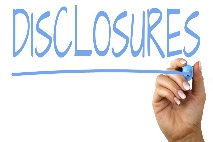 Disclosures image